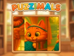 Гульня Puzzimals онлайн