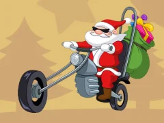 Гульня Santa Driver Coloring Book онлайн
