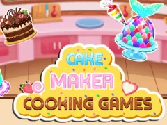 Гульня Cake Maker Cooking Games онлайн