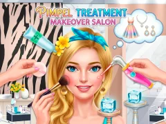 Гульня Pimple Treatment Makeover Salon онлайн