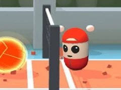 Гульня Cartoon Volley Fun онлайн