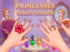Гульня Princesses Nails Salon онлайн