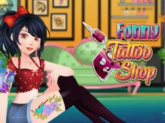 Гульня Funny Tattoo Shop онлайн