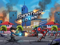 Гульня Shoot Them Down онлайн