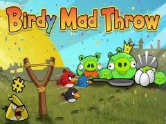 Гульня Birdy Mad Throw онлайн