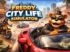 Гульня Freddy City Life Simulator онлайн