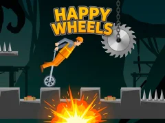Гульня Happy Wheels онлайн
