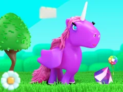 Гульня Unicorn Kingdom онлайн