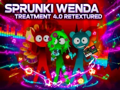 Гульня Sprunki Wenda Treatment 4 Retextured онлайн