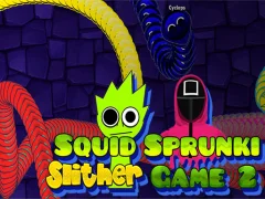 Гульня Squid Sprunki Slither Game 2 онлайн