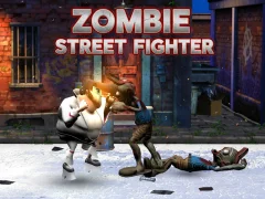 Гульня Zombie Street Fighter онлайн