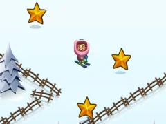 Гульня Skibidi ZigZag Snow Ski онлайн