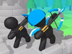 Гульня Merge Archer Defense онлайн