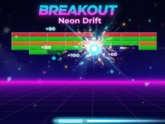 Гульня Breakout Neon Drift онлайн