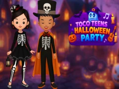 Гульня Toco Teens Halloween Party онлайн