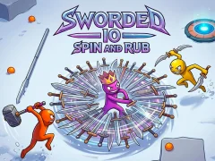 Гульня Sworded io - Spin and Rub онлайн