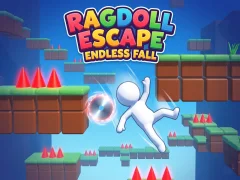 Гульня Ragdoll Escape: Endless Fall онлайн