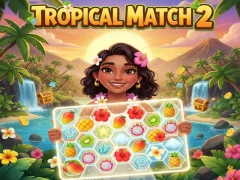 Гульня Tropical Match 2 онлайн