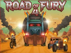 Гульня Road Of Fury 4 онлайн