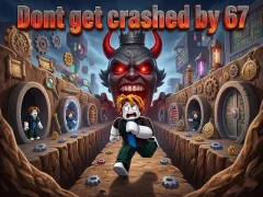 Гульня Dont get crashed by 67 онлайн