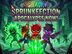 Гульня Sprunki: Sprunkfection Apocalypse Now! онлайн