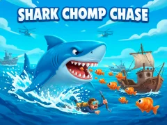 Гульня Shark Chomp Chase онлайн