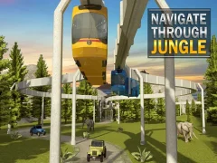 Гульня Elevated Train Driving Simulator Sky Tram Driver онлайн