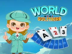 Гульня World Solitaire Tripeaks онлайн