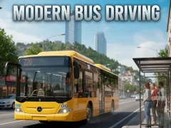 Гульня Modern Bus Driving онлайн