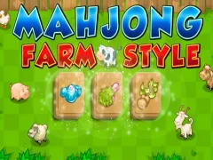 Гульня Mahjong Farm Style онлайн