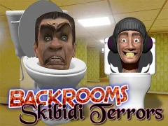 Гульня Backrooms Skibidi terrors онлайн