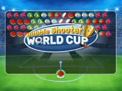 Гульня Bubble Shooter World Cup онлайн