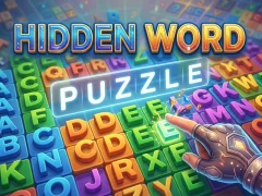 Гульня Hidden Word Puzzle онлайн