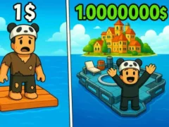 Гульня Roblox: Raft Tycoon онлайн