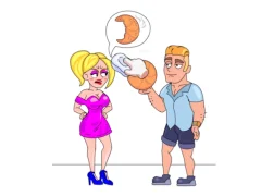 Гульня Draw or Delete LoveStory онлайн
