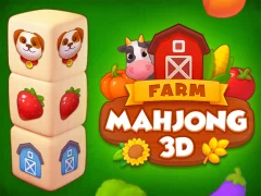 Гульня Farm Mahjong 3D онлайн