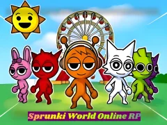 Гульня Sprunki World Online RP - Play with Friends! онлайн