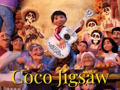 Гульня Coco Jigsaw онлайн
