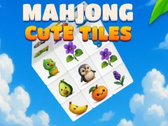 Гульня Mahjong Cute Tiles онлайн