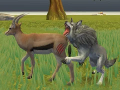 Гульня Wolf Life Simulator онлайн