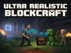 Гульня Ultra Realistic BlockCraft онлайн