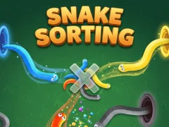 Гульня Snake Sorting онлайн