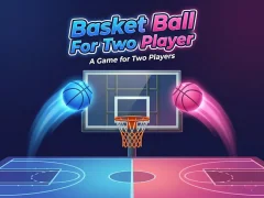 Гульня Basket Ball For Two Player онлайн
