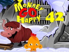 Гульня Monkey Go Happy Stage 42 онлайн