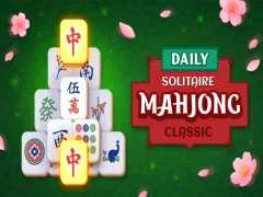 Гульня Daily Solitaire Mahjong Classic онлайн