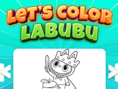 Гульня Let's Color Labubu онлайн
