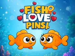 Гульня Fish Love Pins онлайн