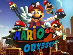 Гульня Super Mario Odyssey 64 онлайн
