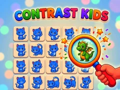Гульня Contrast Kids онлайн