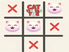 Гульня Cat Tic Tac Toe онлайн